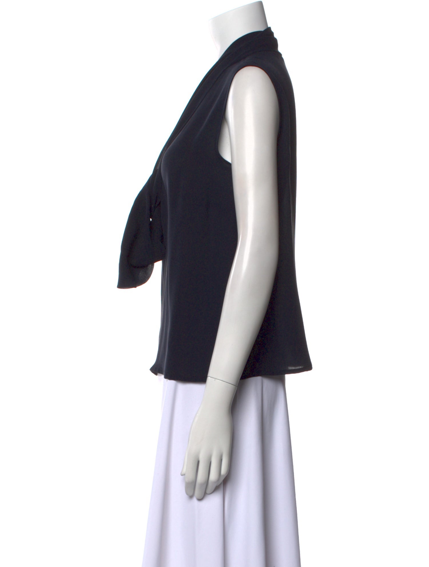 Escada Silk V-Neck Blouse